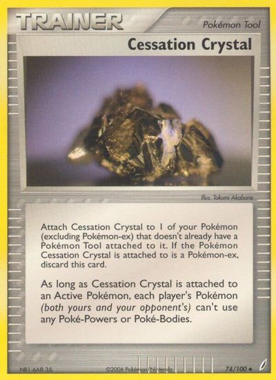 Cessation Crystal [Reverse Holo] #74