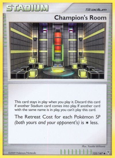Champion's Room [Reverse Holo] #135