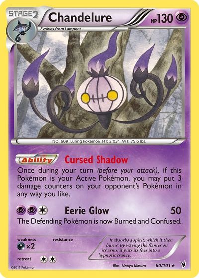 Chandelure [Reverse Holo] #60