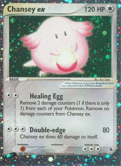 Chansey EX #96
