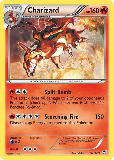 Charizard [Reverse Holo] #19
