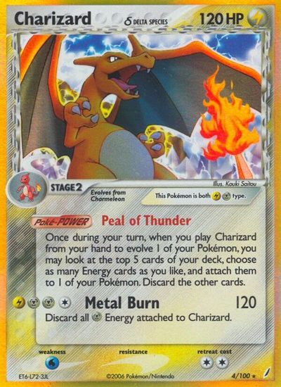 Charizard [Reverse Holo] #4