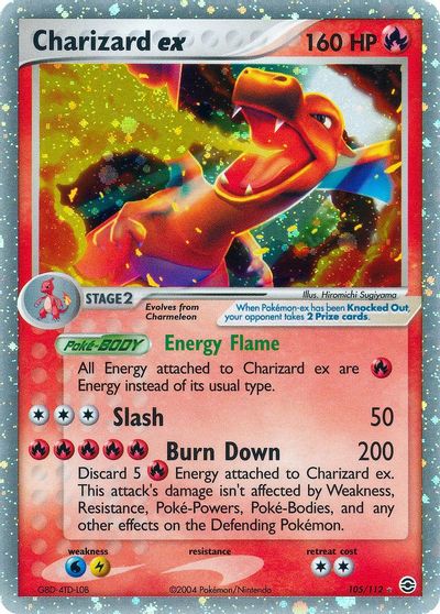 Charizard EX #105