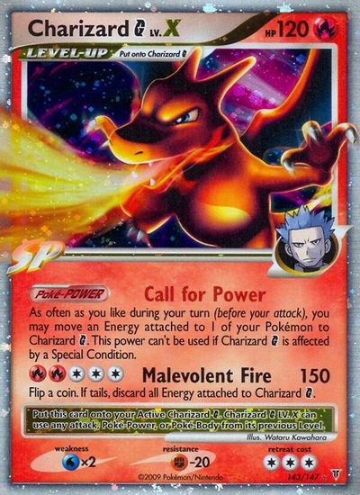Charizard G LV. X #143