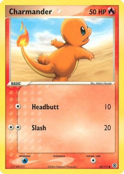 Charmander [Reverse Holo] #58