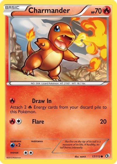 Charmander [Reverse Holo] #17