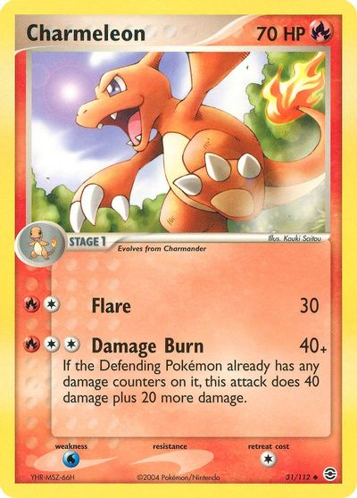 Charmeleon [Reverse Holo] #31