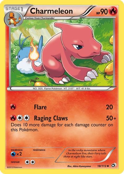 Charmeleon [Reverse Holo] #18
