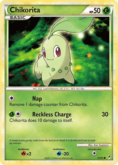 Chikorita [Reverse Holo] #53