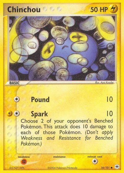 Chinchou [Reverse Holo] #56