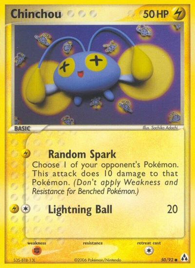 Chinchou [Reverse Holo] #50