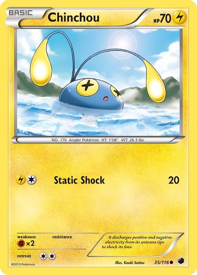 Chinchou [Reverse Holo] #35
