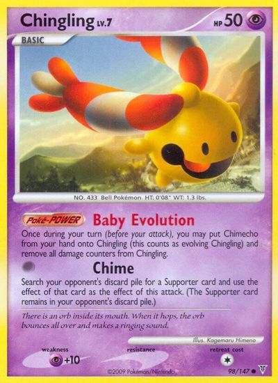 Chingling [Reverse Holo] #98