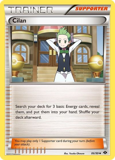 Cilan [Reverse Holo] #86