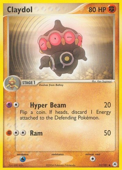 Claydol [Reverse Holo] #31