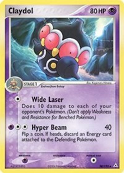 Claydol [Reverse Holo] #38