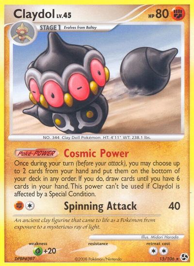 Claydol [Reverse Holo] #15