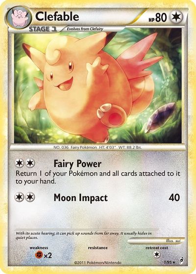 Clefable [Reverse Holo] #1