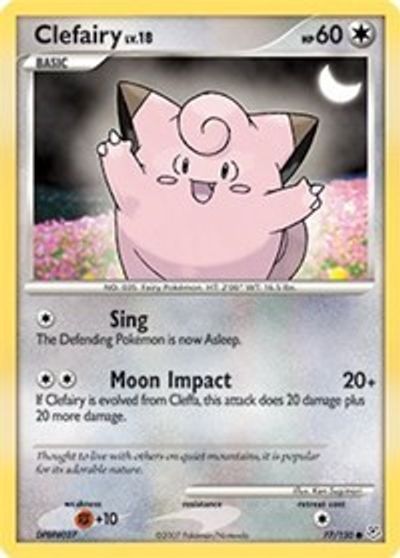 Clefairy [Reverse Holo] #77