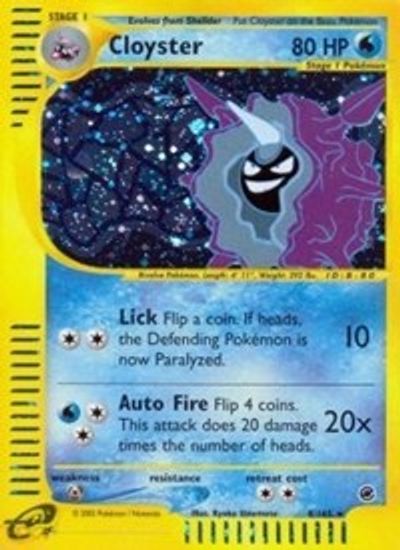Cloyster [Reverse Holo] #8