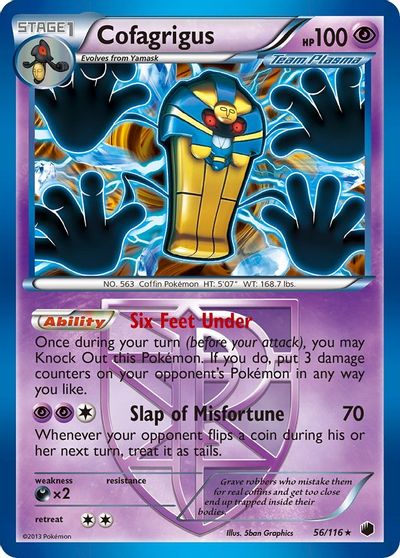 Cofagrigus [Reverse Holo] #56