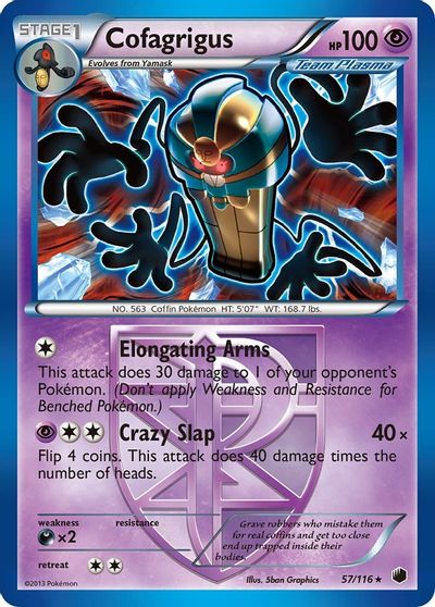 Cofagrigus [Reverse Holo] #57