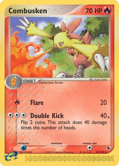 Combusken [Reverse Holo] #27