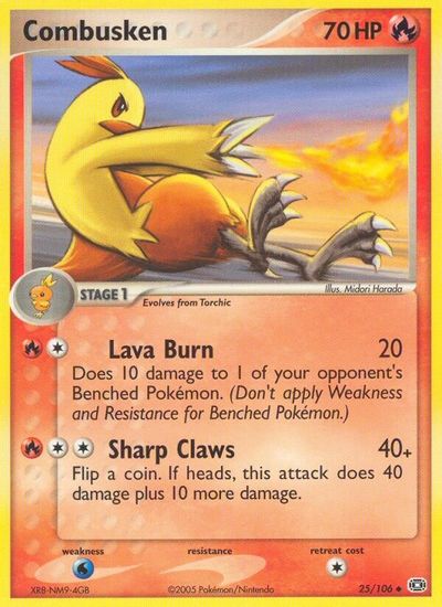Combusken [Reverse Holo] #25