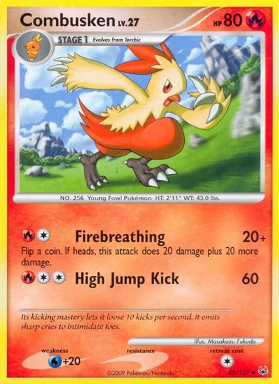 Combusken [Reverse Holo] #45