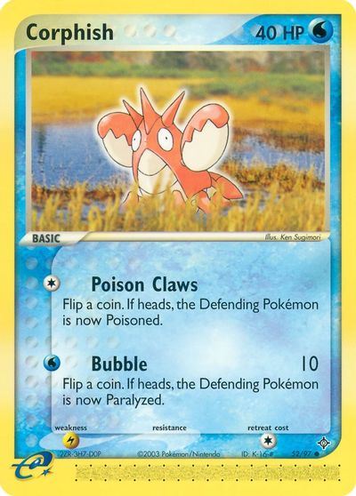 Corphish [Reverse Holo] #52