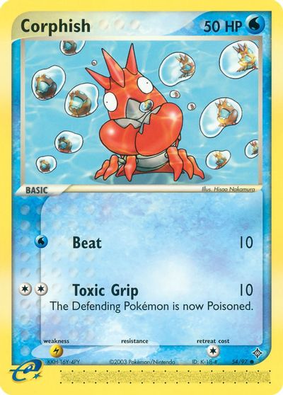 Corphish [Reverse Holo] #54