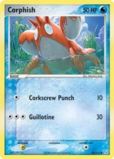 Corphish [Reverse Holo] #62