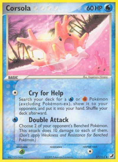 Corsola [Reverse Holo] #37