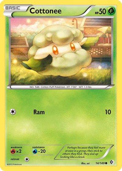 Cottonee [Reverse Holo] #14
