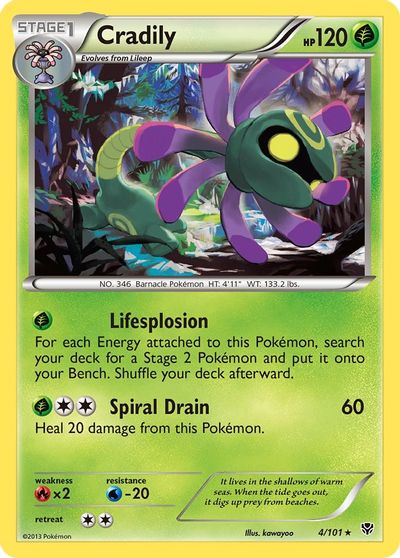 Cradily Plasma Blast Pokemon Tcgplayer Com