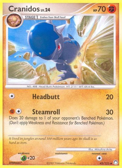 Cranidos [Reverse Holo] #43