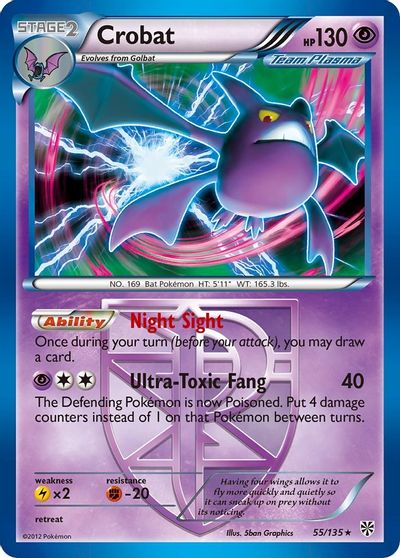 Crobat [Reverse Holo] #55