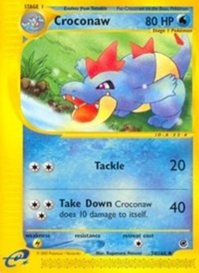 Croconaw [Reverse Holo] #74