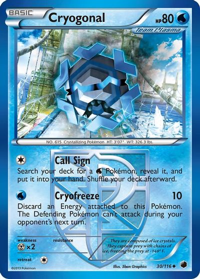 Cryogonal [Reverse Holo] #30