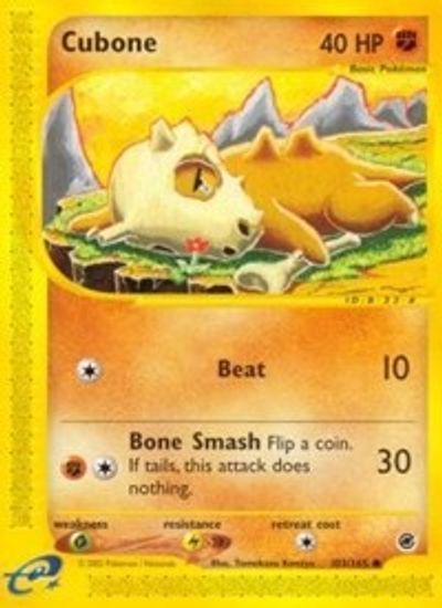 Cubone [Reverse Holo] #103