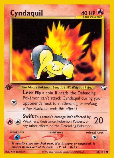 Cyndaquil [1st Edition] #56
