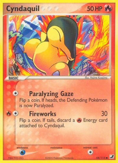 Cyndaquil [Reverse Holo] #54