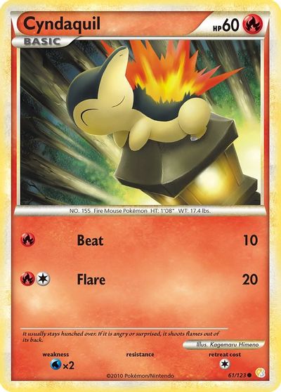 Cyndaquil [Reverse Holo] #61