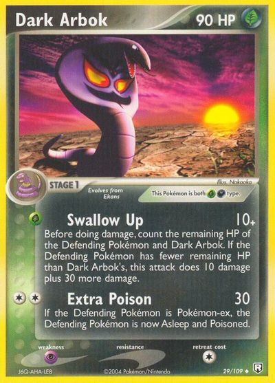 Dark Arbok [Reverse Holo] #29