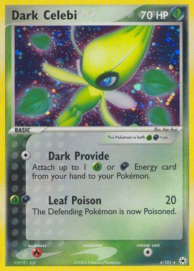 Dark Celebi [Reverse Holo] #4