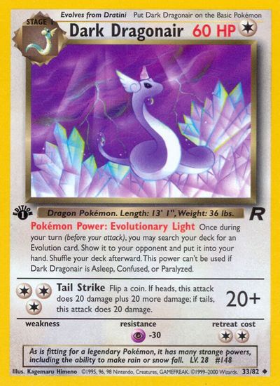 Dark Dragonair [1st Edition] #33