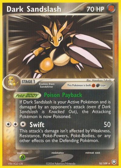 Dark Sandslash [Reverse Holo] #18