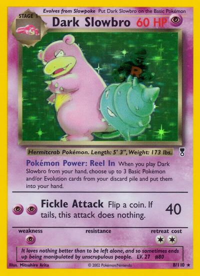 Dark Slowbro [Reverse Holo] #8