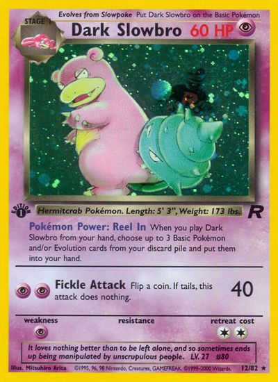 Dark Slowbro [1st Edition] #12