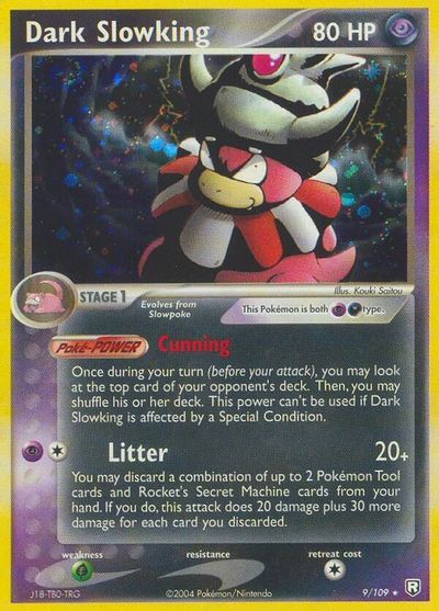 Dark Slowking [Reverse Holo] #9